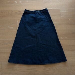 Tuckernuck Classic Denim Britt A-Line Skirt Size 6